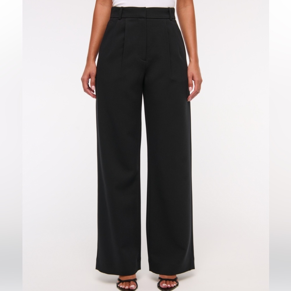 Abercrombie & Fitch Classic Black Trousers Size 4S